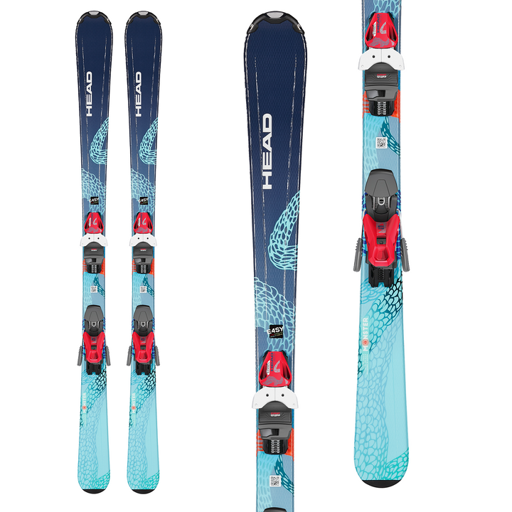 Head Monster Easy Skis + JRS 7.5 GW Bindings - Kids' 2024