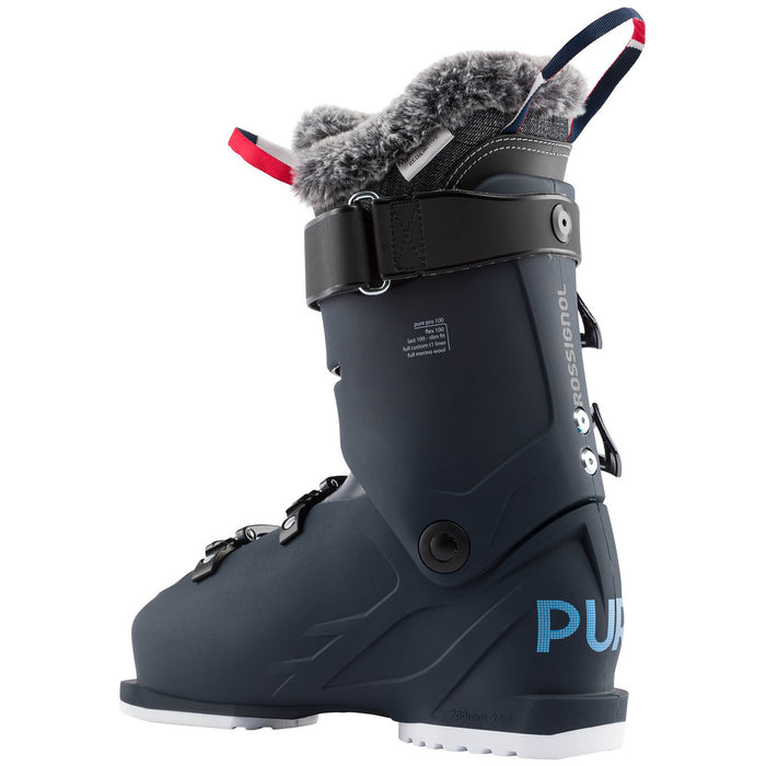 Rossignol Pure Pro 100 Ski Boots - Women's 2022 Blue Black