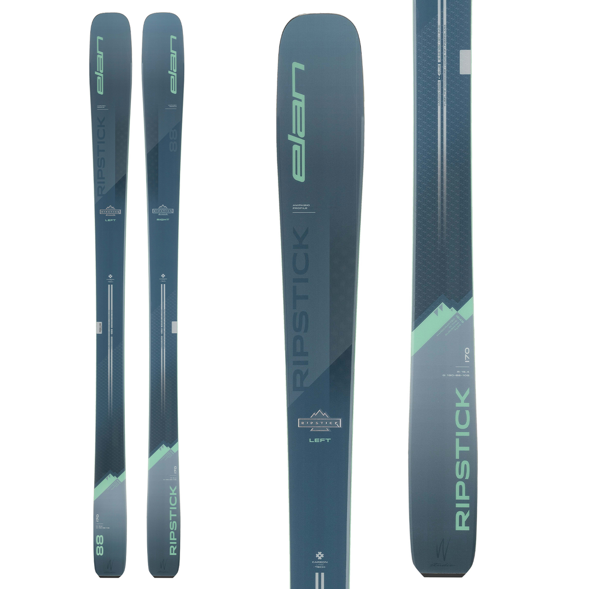 Elan Ripstick 88 Skis - Women's 2024