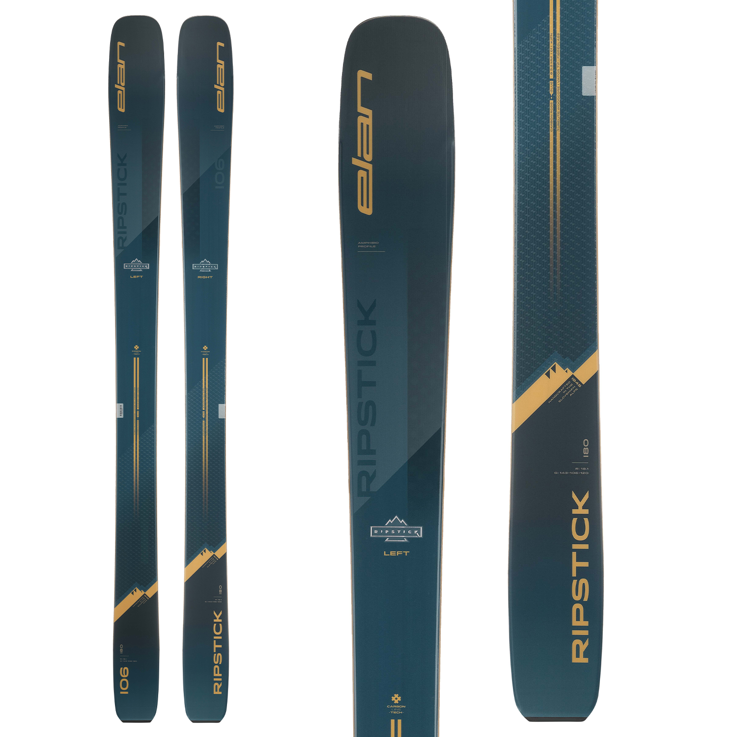 Elan Ripstick 106 Skis 2024 – evo