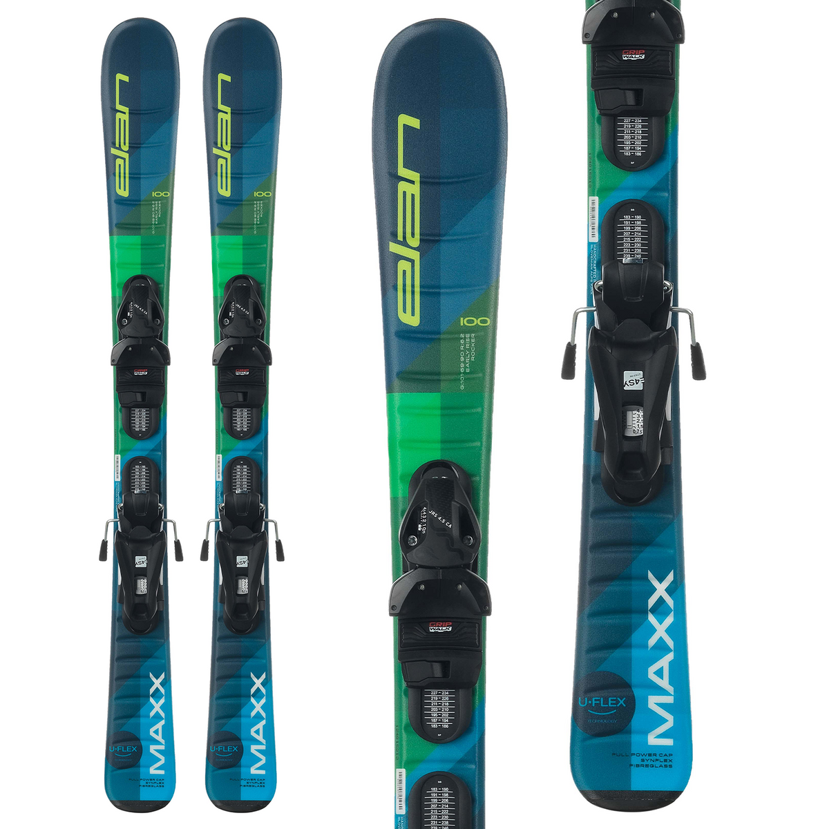 Elan Maxx Skis + EL 4.5 Bindings - Toddler Boys' 2023