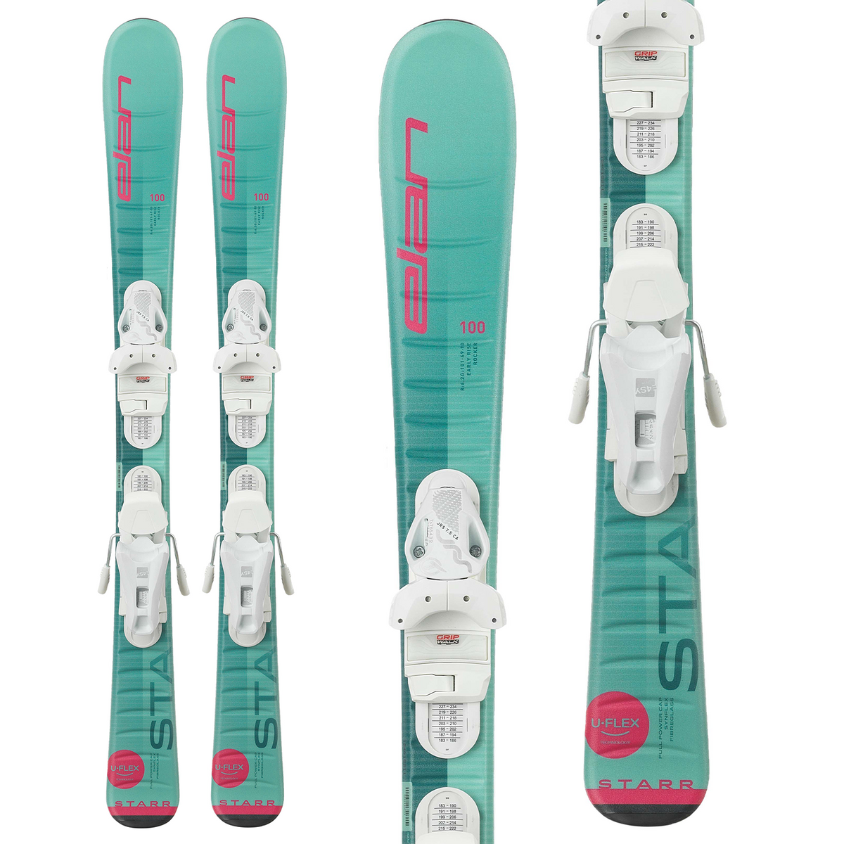 Elan Starr Skis + EL 7.5 Bindings - Kids' 2023