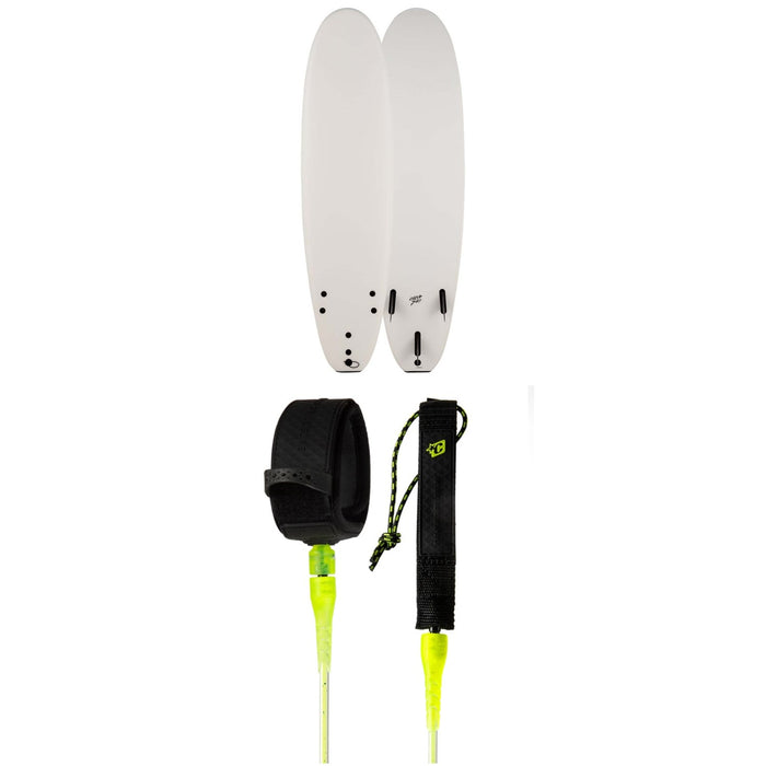 Catch Surf Blank Series 6'0" Log Surfboard + Creatures of Leisure Comp 6' Surf Leash