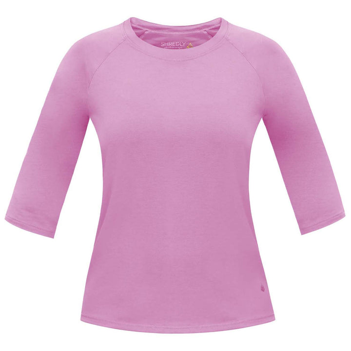 Shredly 3/4 Raglan - Women's Wisteria