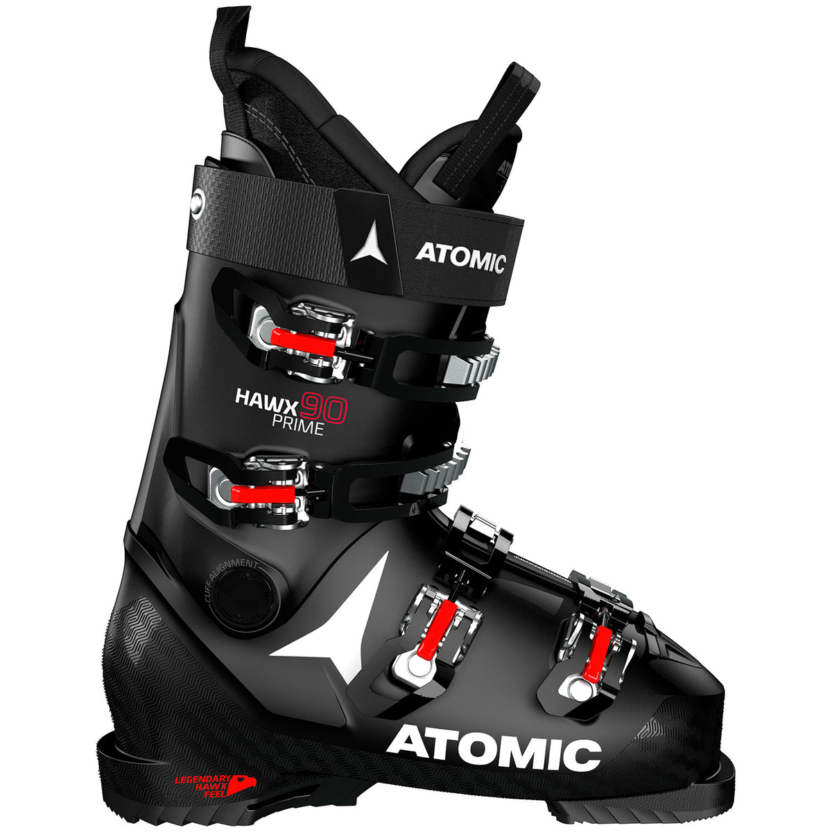 Atomic Hawx Prime 90 Ski Boots 2021 Black/Red