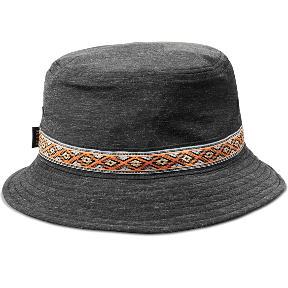Roark Packable Raya Bucket Hat Black