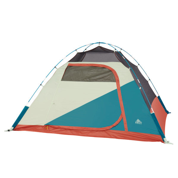 Kelty Discovery Basecamp 4-Person Tent  Laurel Green/Stormy Blue