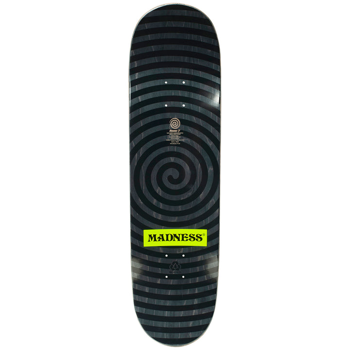 Madness Labotomy R7 Black 8.5 Skateboard Deck