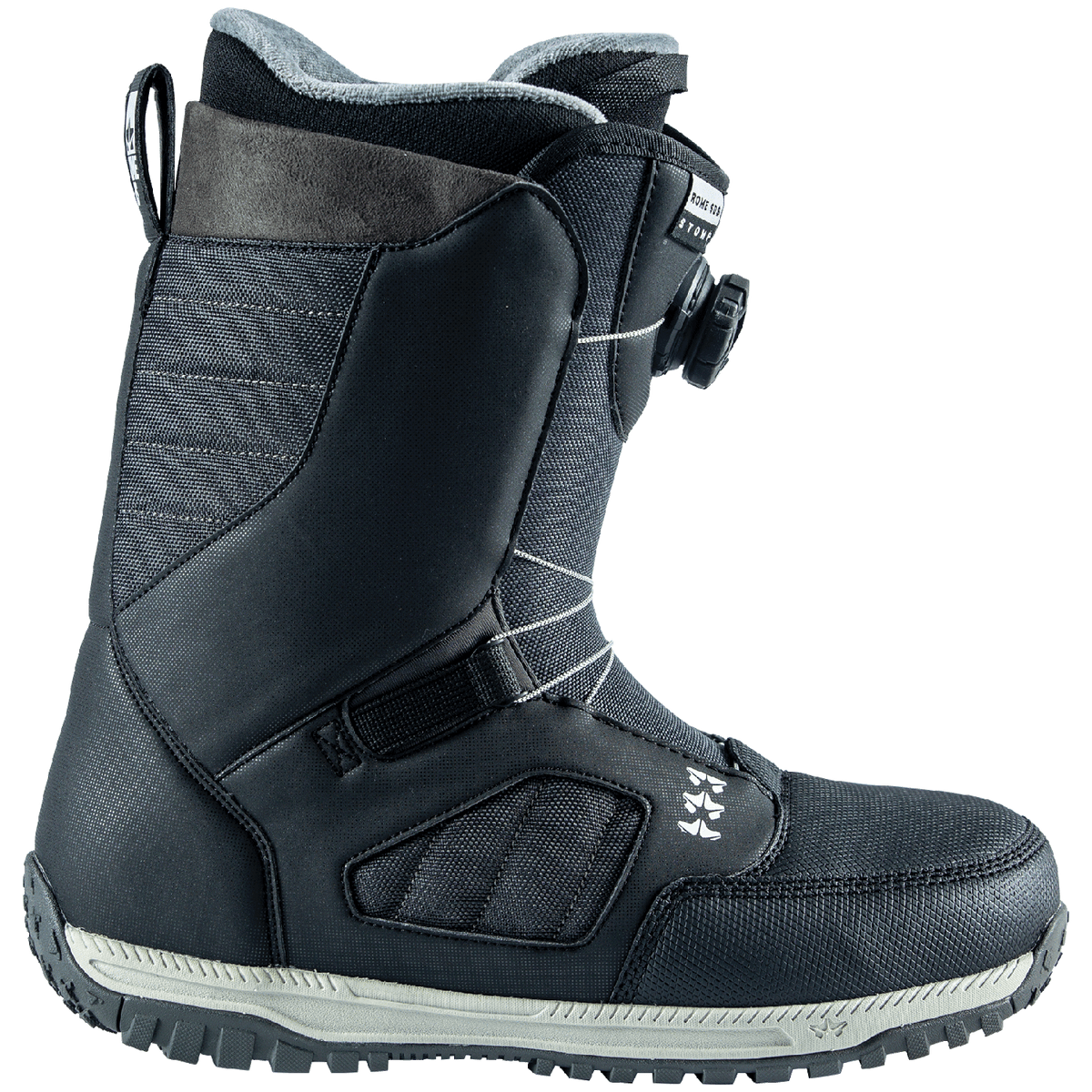 Rome Stomp Boa Snowboard Boots 2023 Black