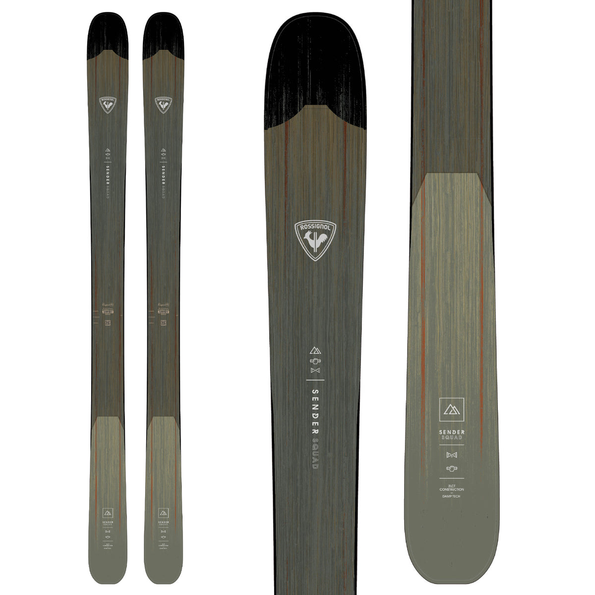 Rossignol Sender Squad Skis 2023