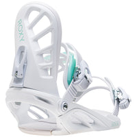 Roxy Lola Snowboard Bindings - Women's 2023 White::White