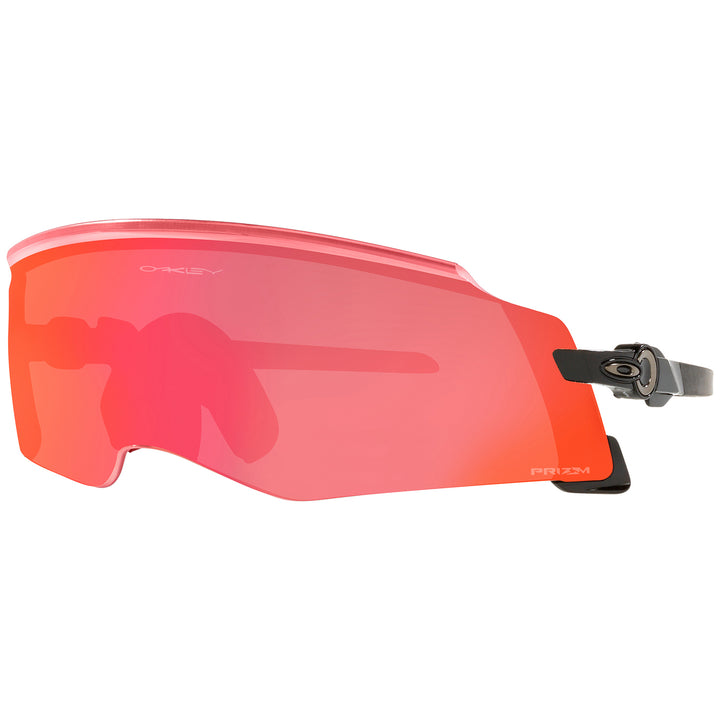 Oakley Kato Sunglasses Polished Black Steel/Prizm Trail Torch