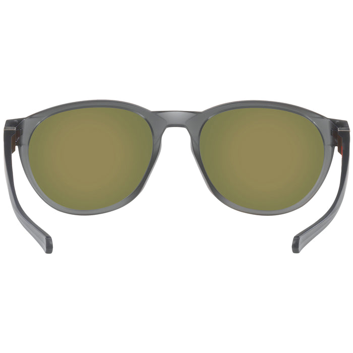Oakley Reedmace Sunglasses Matte Grey Smoke/Prizm Ruby Polarized