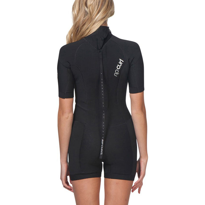 Rip Curl 2mm Dawn Patrol Short Sleeve Springsuit - Women's Black