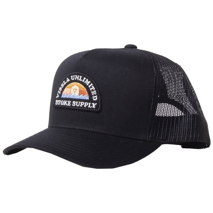 Vissla Blown Out Eco Trucker Hat Black