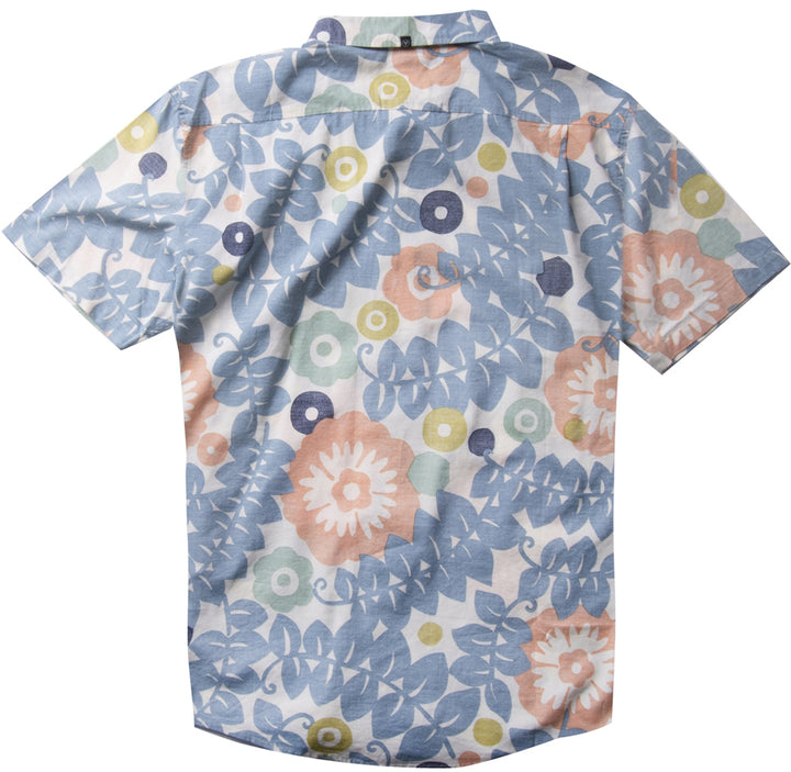 Vissla Zanzabar Short-Sleeve Shirt - Men's Storm Blue