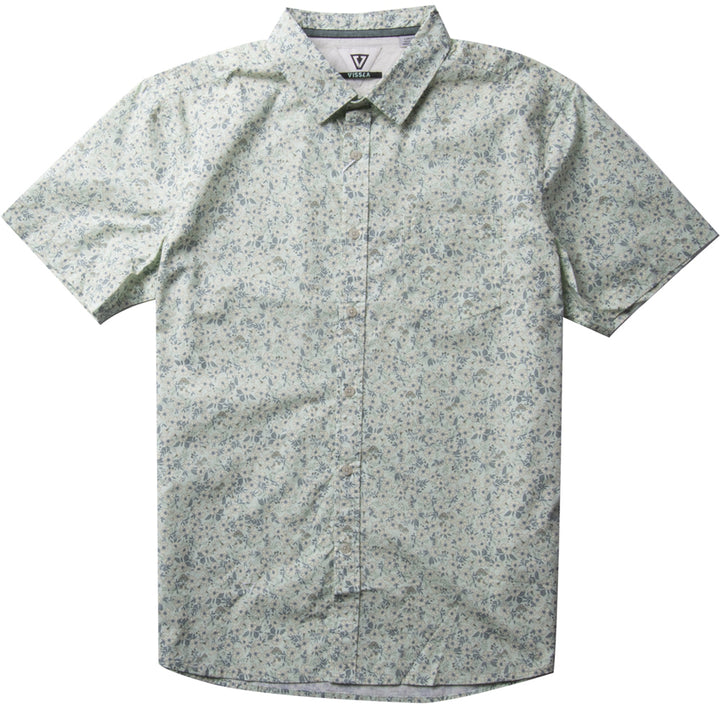 Vissla Morning Trip Eco Short-Sleeve Shirt - Men's Mint