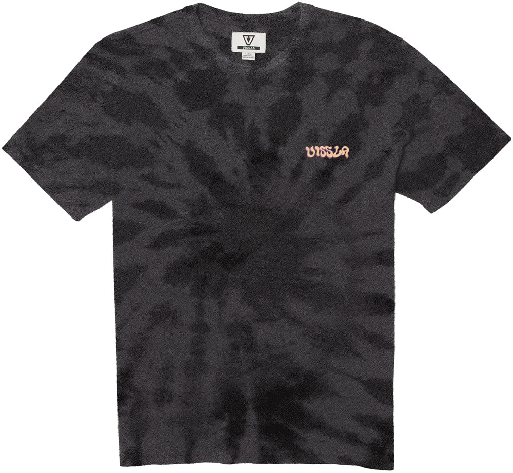 Vissla Trippy Stoke Tie Dye T-Shirt - Men's Phantom