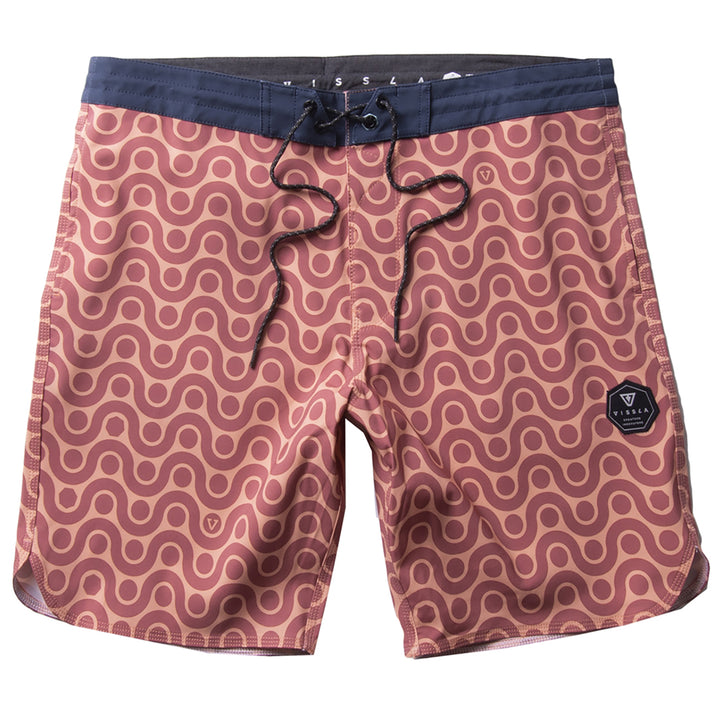 Vissla Washout 17.5" Boardshorts - Men's Coral Fade