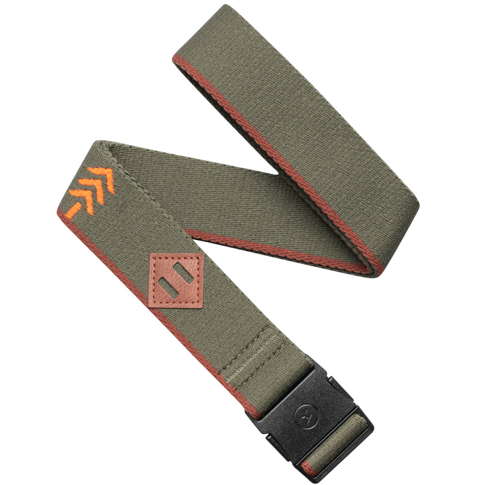 Arcade Blackwood Belt - Kids' Ivy Green/Lava