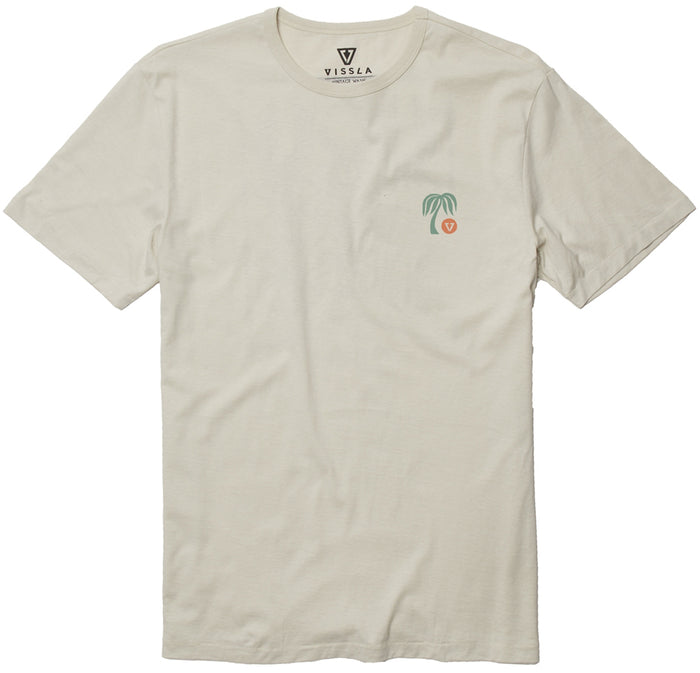 Vissla Sunray Organic T-Shirt - Men's Bone