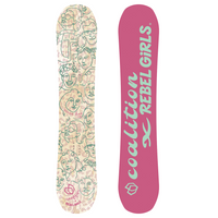 Coalition Snow Queen Bee Rebel Girls Snowboard - Women's 2023