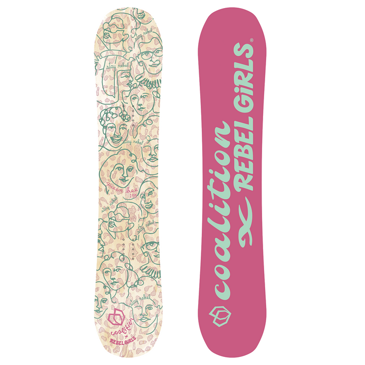 Coalition Snow Queen Bee Rebel Girls Snowboard - Women's 2023