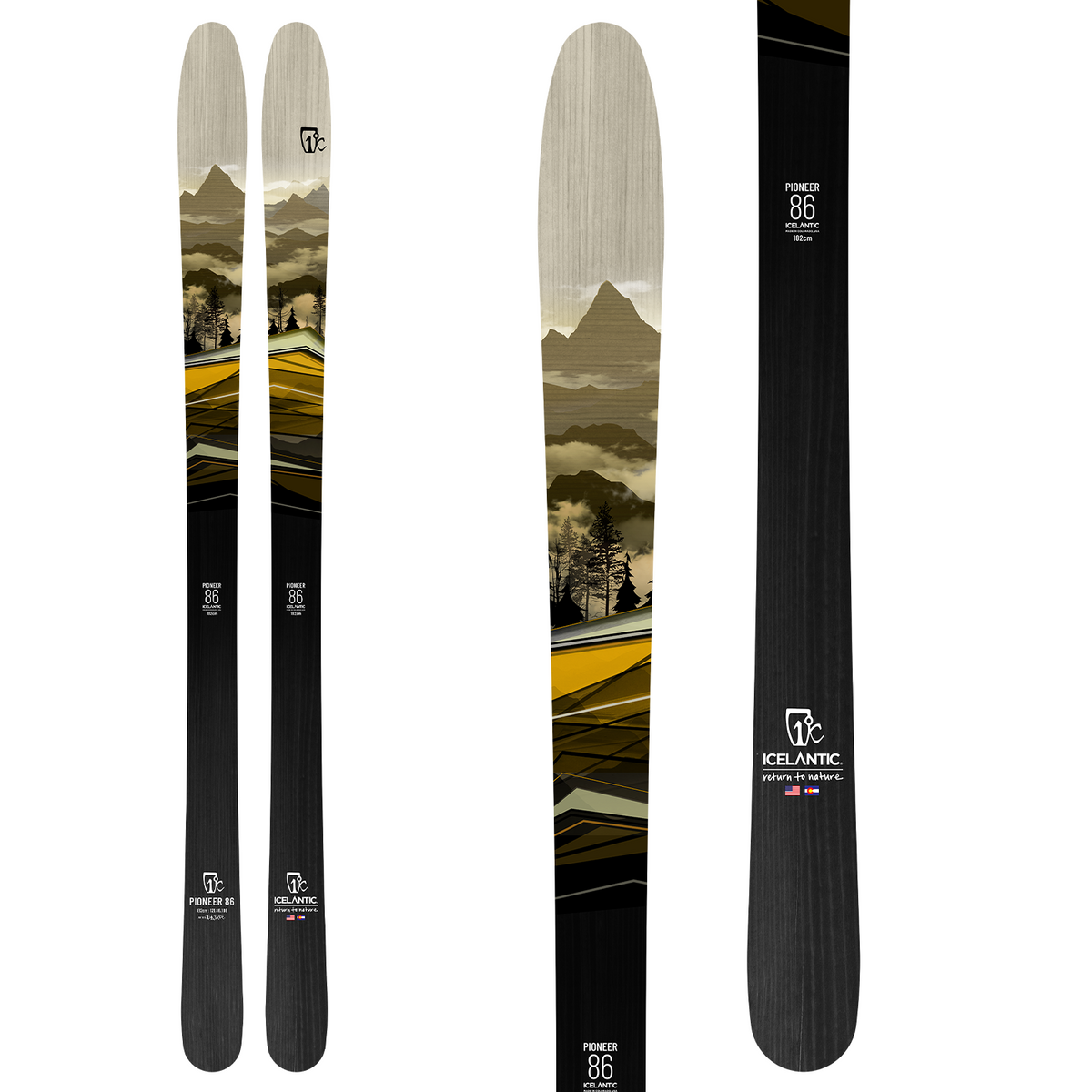 Icelantic Pioneer 86 Skis 2023