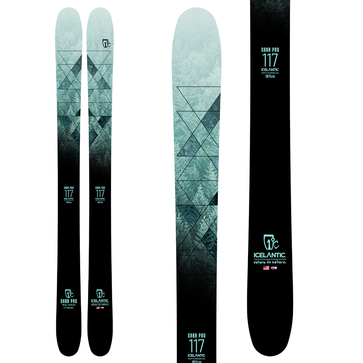 Icelantic Saba Pro 117 Skis 2023