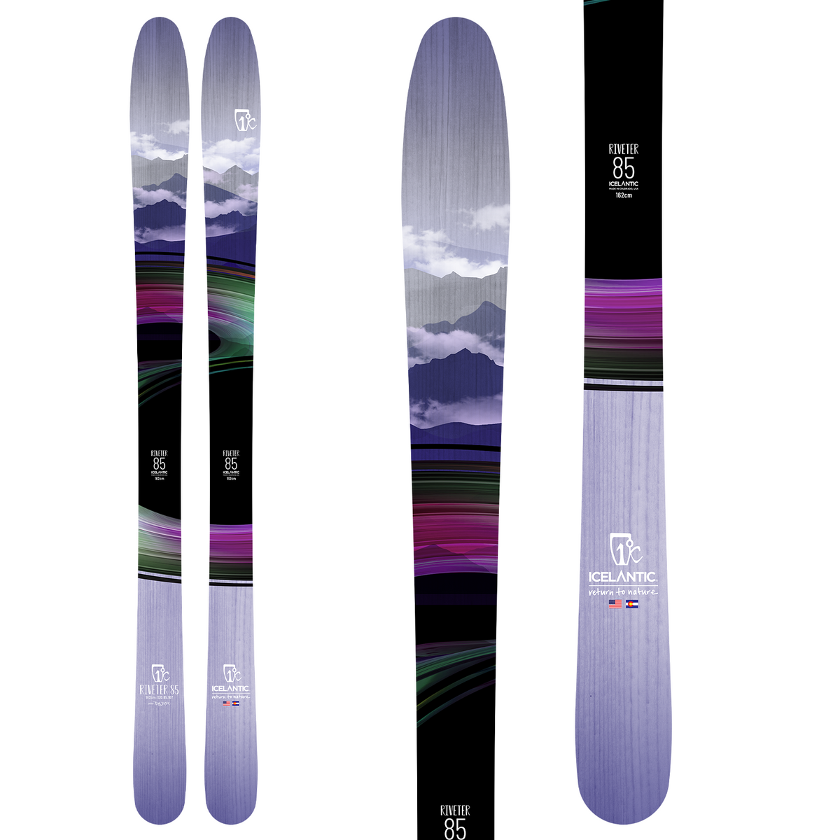 Icelantic Riveter 85 Skis - Women's 2023