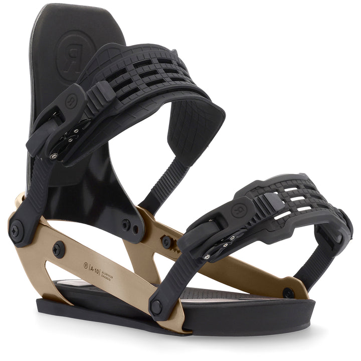 Ride A-10 Snowboard Bindings 2023 Copper
