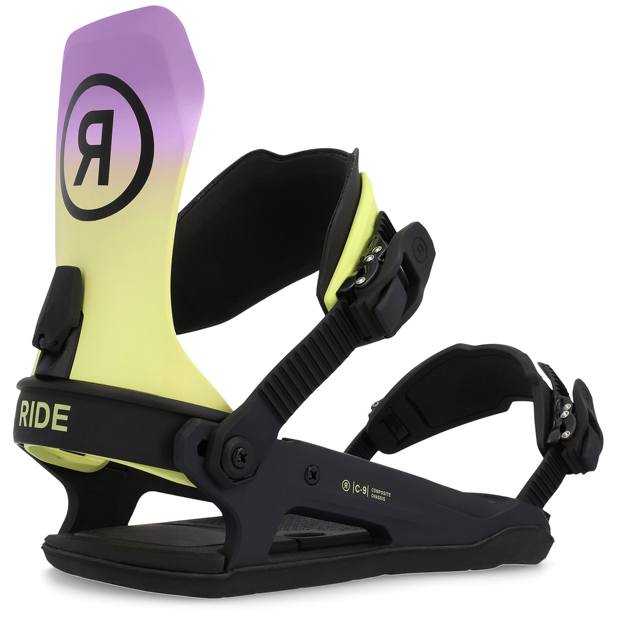Ride C-9 Snowboard Bindings 2023 Faded
