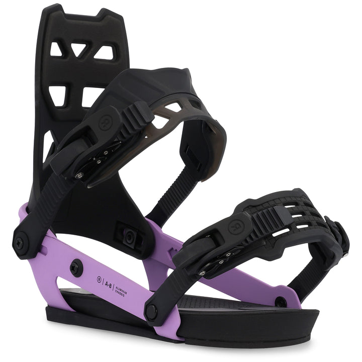Ride A-8 Snowboard Bindings 2023 Purps