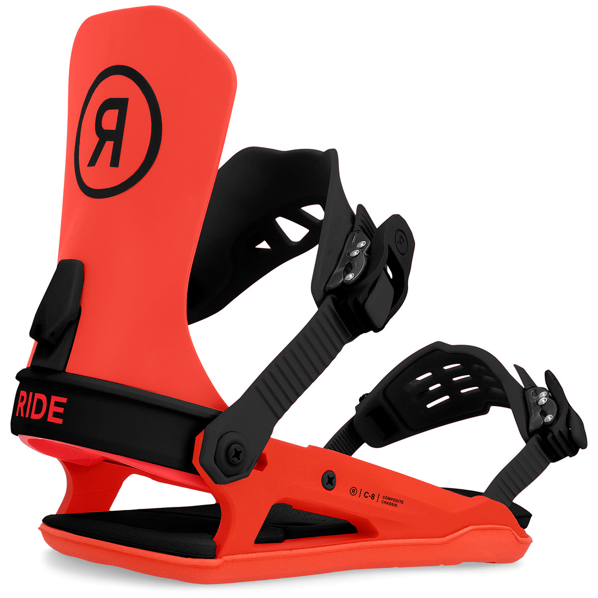 Ride C-8 Snowboard Bindings 2023 Fire