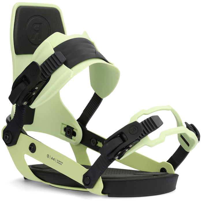 Ride A-6 Snowboard Bindings 2023 Lime