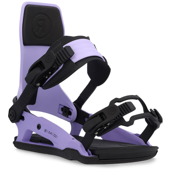 Ride C-6 Snowboard Bindings 2023 Violet