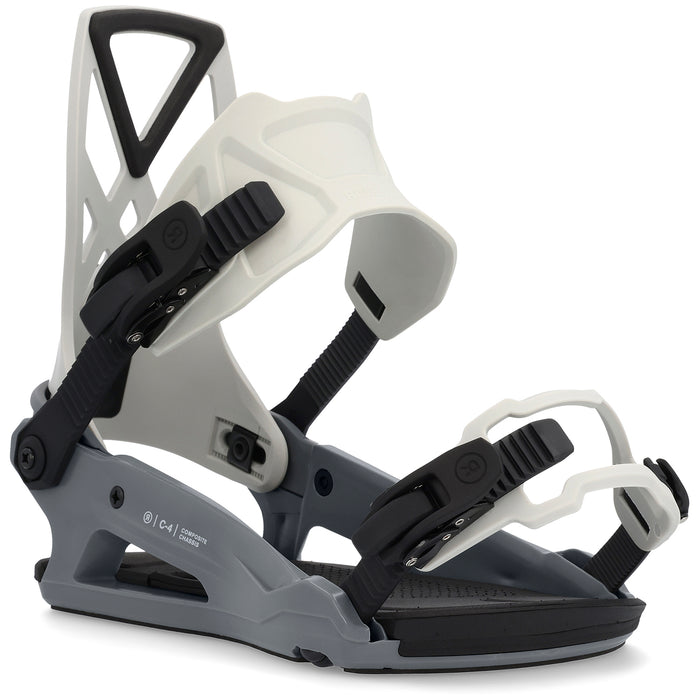 Ride C-4 Snowboard Bindings 2023 Grey