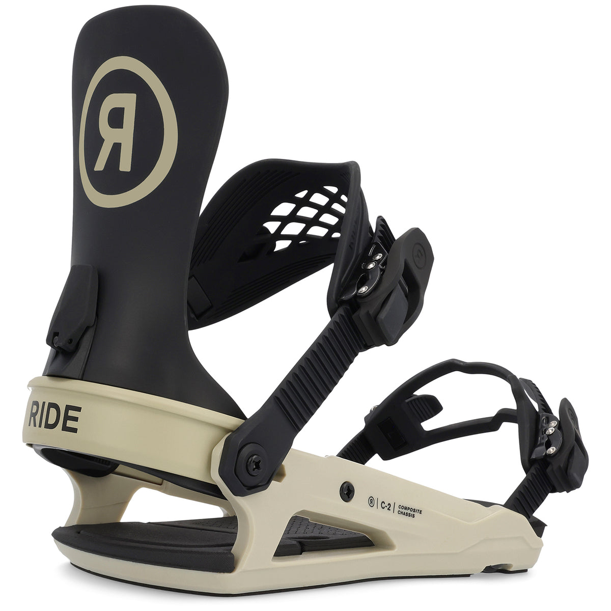 Ride C-2 Snowboard Bindings Khaki