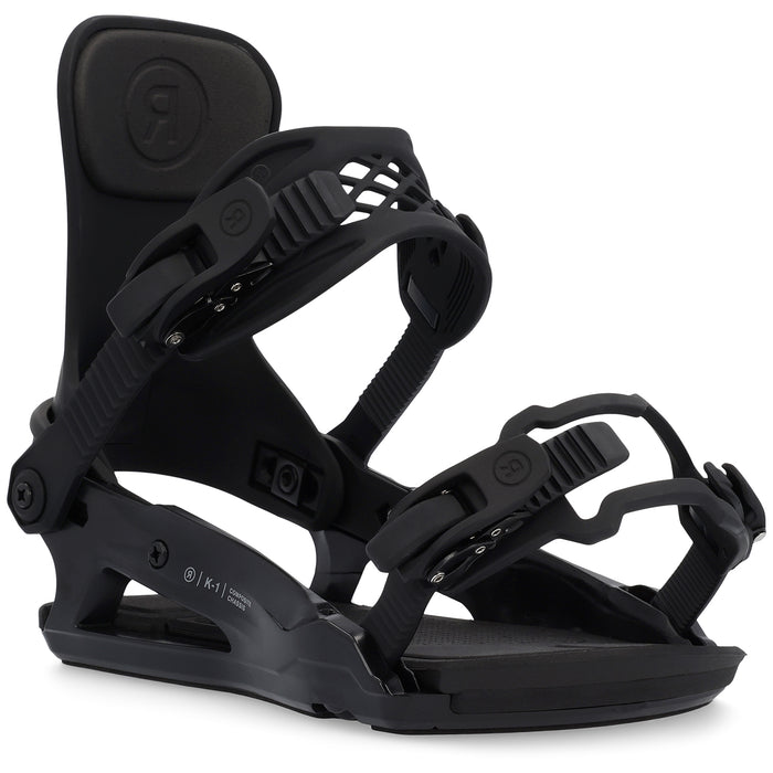 Ride K-1 Snowboard Bindings - Kids'  Black