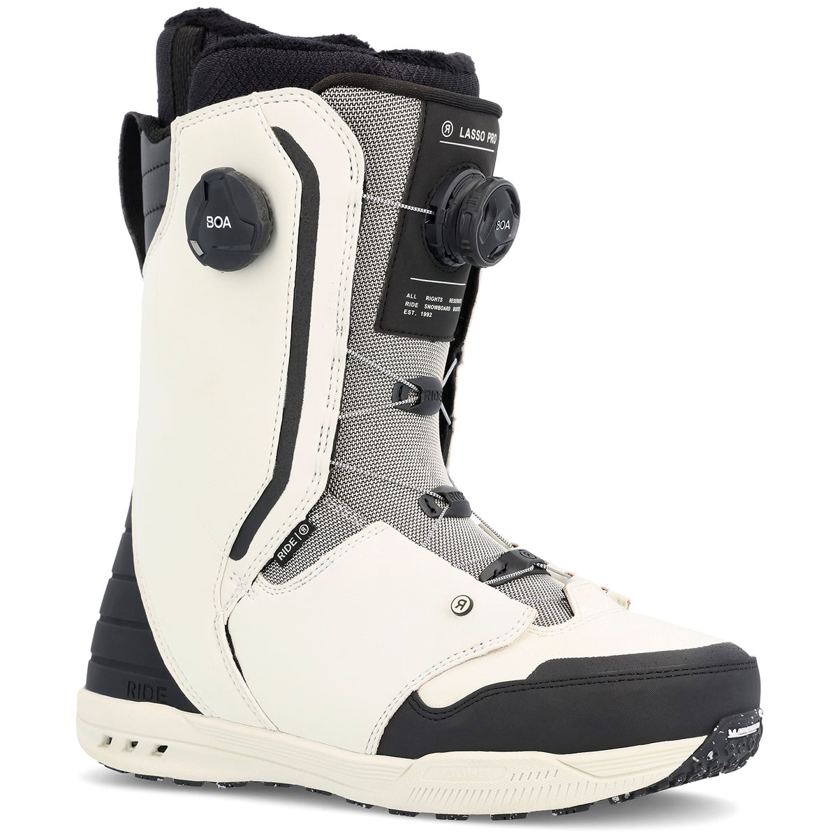 Ride Lasso Pro Snowboard Boots 2023 Bone