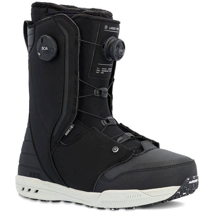 Ride Lasso Pro Wide Snowboard Boots 2023 Black