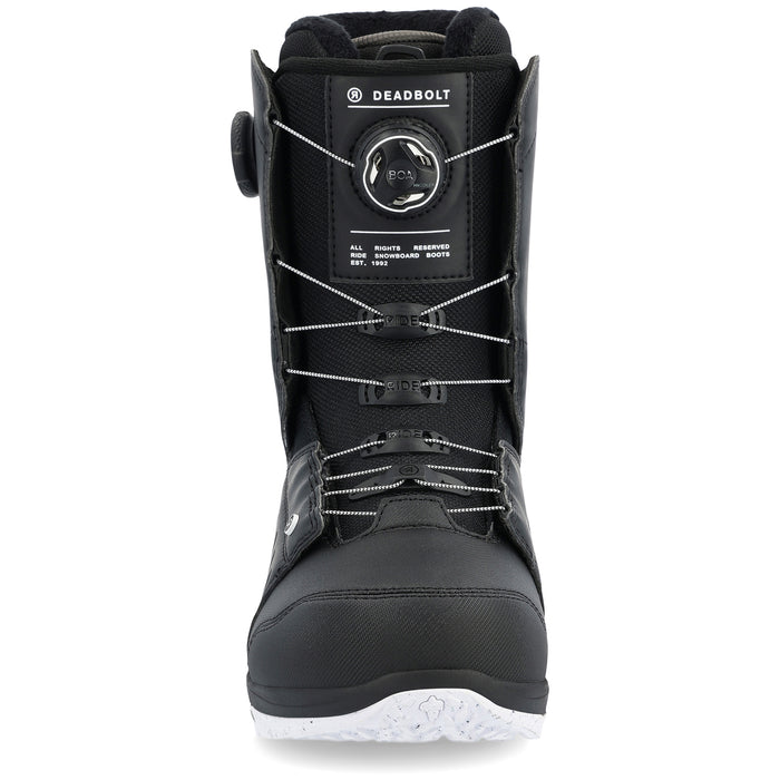 Ride Deadbolt Zonal Snowboard Boots Black