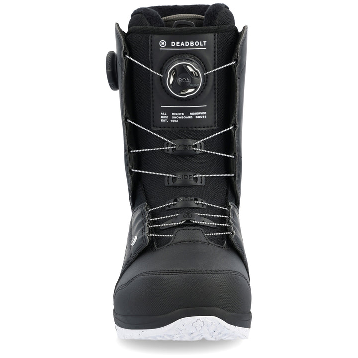 Ride Deadbolt Zonal Snowboard Boots Black