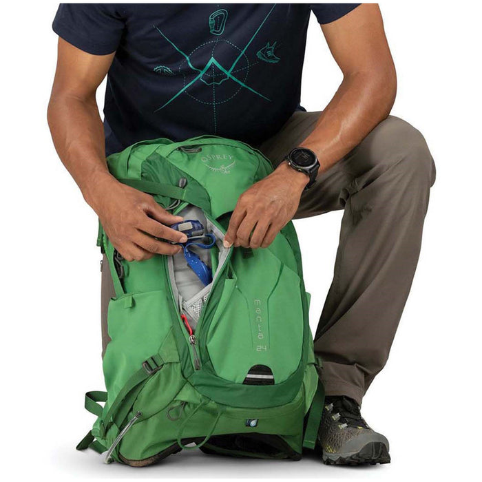 Osprey Manta 24 Backpack W/ Res Green Shade