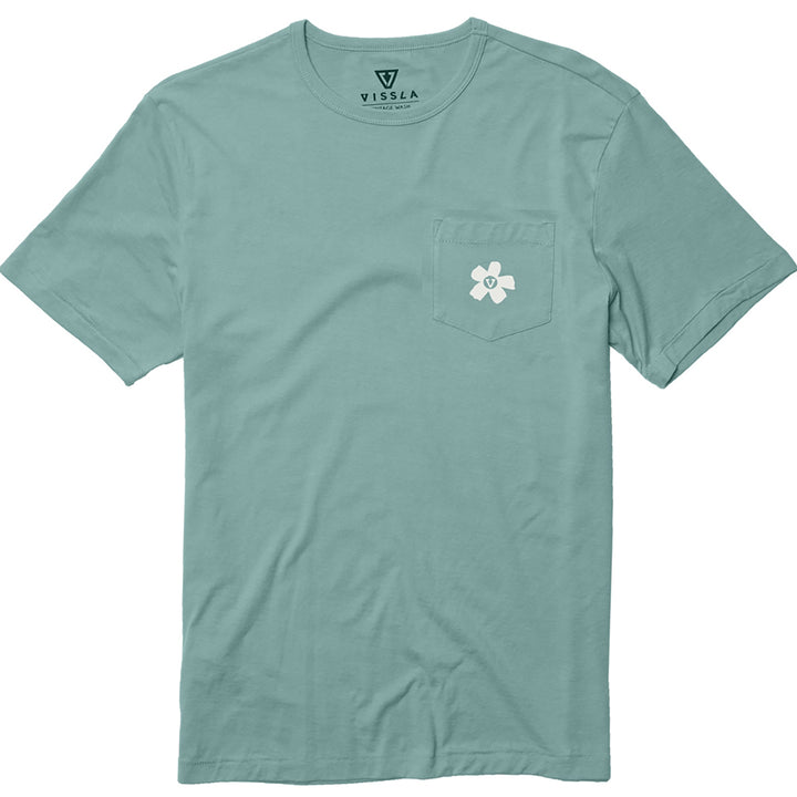 Vissla Waterlogged Organic PKT T-Shirt - Men's Jade