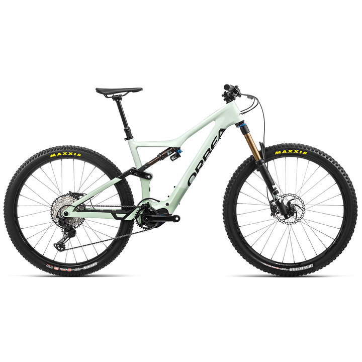 Orbea Rise M10 E-Mountain Bike 2022 White/Green