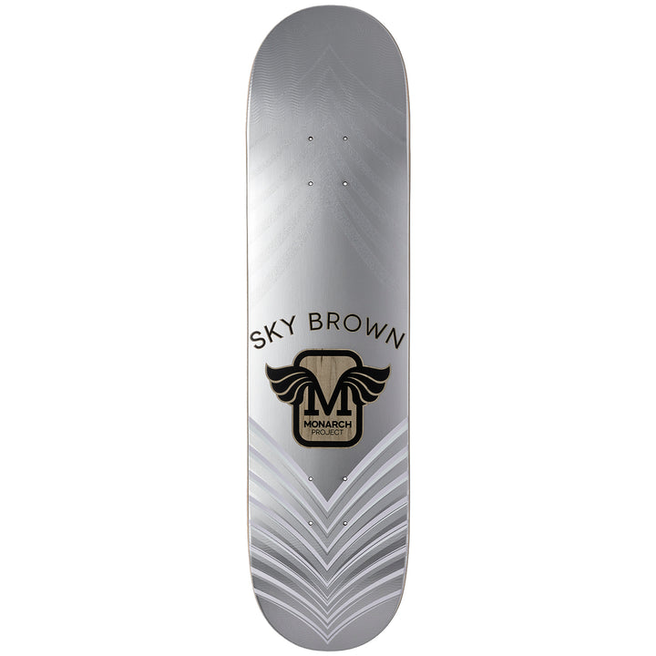 Monarch Project Sky Horus Metallic R7 Purple 7.75 Skateboard Deck