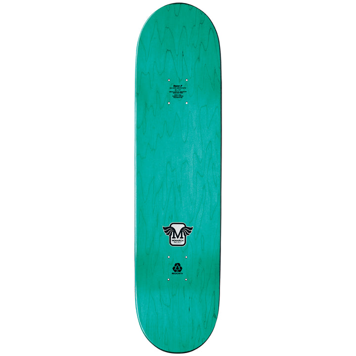 Monarch Project Sky Horus Metallic R7 Purple 7.75 Skateboard Deck