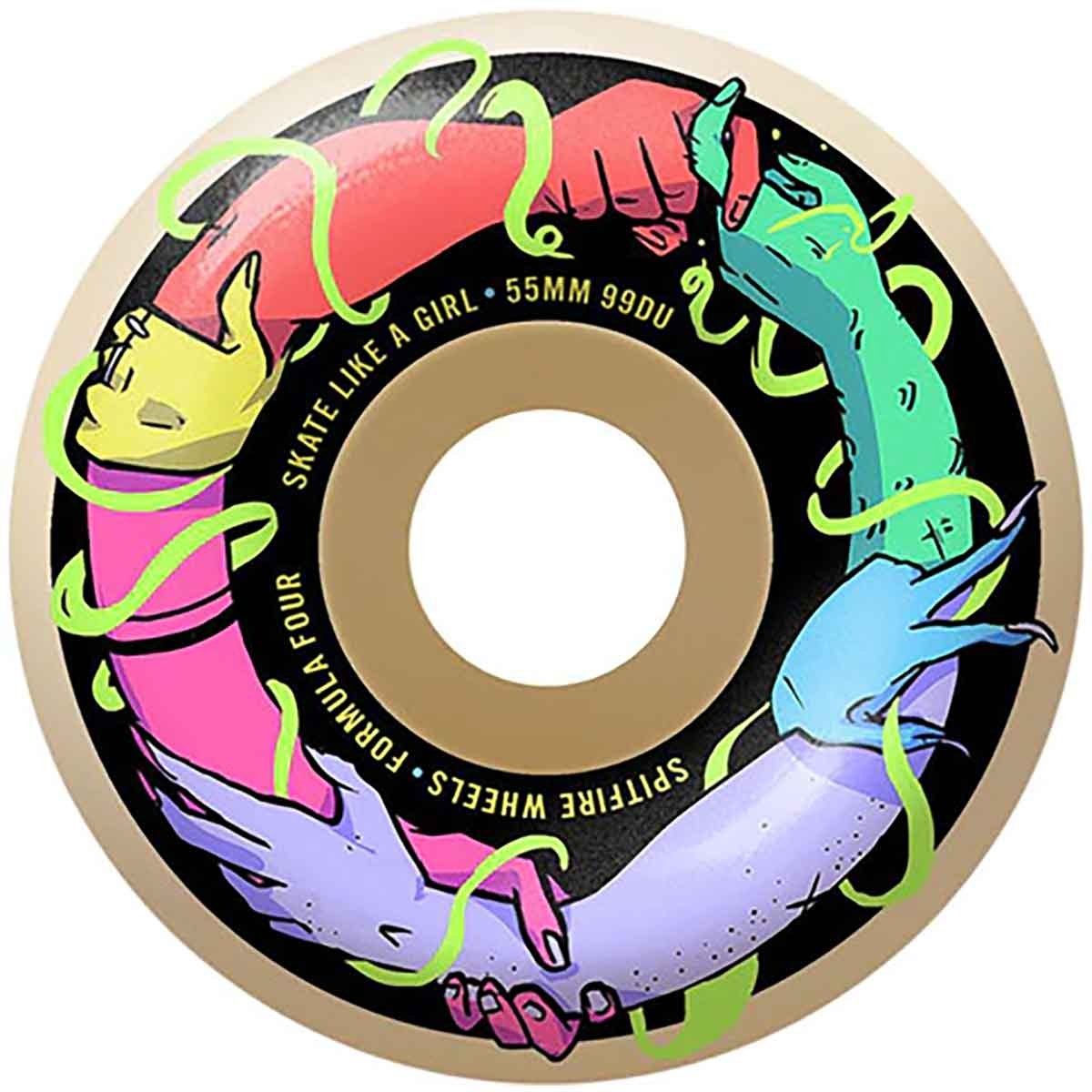 Spitfire Formula Four 99d Friend Of Skate Like A Girl Classics Skateboard Wheels