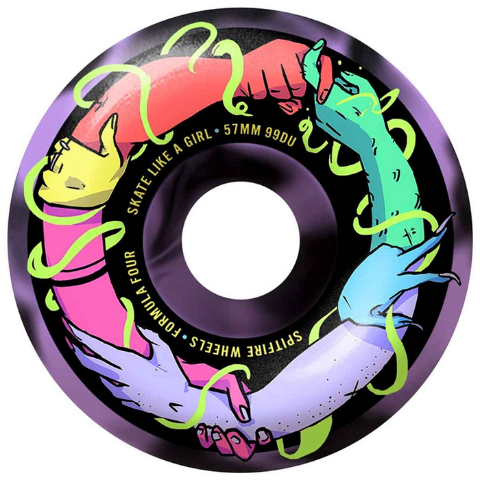 Spitfire Formula Four 99d Friend Of Skate Like A Girl Classics Skateboard Wheels